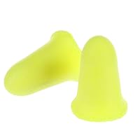 3M Ear Plugs, 200 Pairs/Box, E-A-Rsoft FX 312-1261, Uncorded, Disposable, Foam, NRR 33, Drilling, Grinding, Machining, Sawing, Sanding, Welding, 1 Pair/Poly Bag