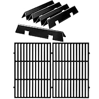 7638 Grill Grates 7636 Flavorizer Bars Replacement Parts for Weber Spirit and Spirit II 300 E-310 S-310 E-315 E-320 S-320 E-330 S-330 II E-310 II S-310 Grate Parts Spirit 2 GS4 Gas Grill Parts