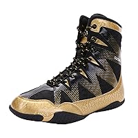 Men's Woman's Boxing Shoes Youth Breathable Wrestling Shoes Trainers Fight Footwear Bodybuilding Boxing Boots