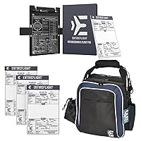 Pilot Kneeboard Box Set, Flight Bag for Pilots, VFR NotePads Bundle - Aviation Gear, Premium Aviation Bag and Kneeboard Accessories for Pilots