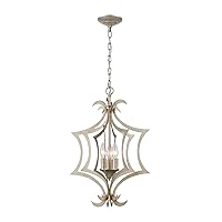 Elk Home 12062/3 Delray 15'' Wide 3-Light Pendant in Aged Silver