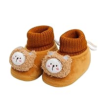 Shoe Toddler Size 6 Winter Children Toddler Shoes Boys and Girls Floor Shoes Comfortable Warm Toddler Girl Shoe Size 5