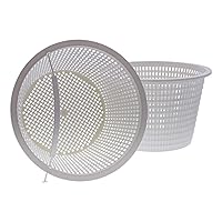 U.S. Pool Supply Swimming Pool Plastic Skimmer Replacement Basket (Set of 2) - Remove Leaves and Debris - 8