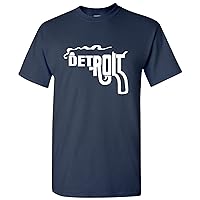 Detroit Smoking Gun - Mac TV Michigan Adult T Shirt