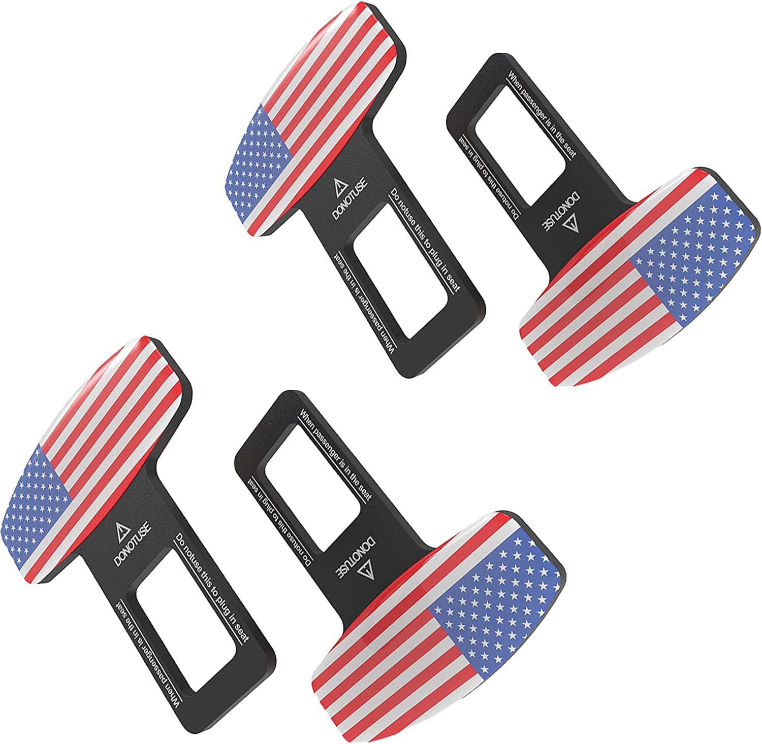 4Pack - Car Seat Tools. Suitable for Most Car Seats (flag)