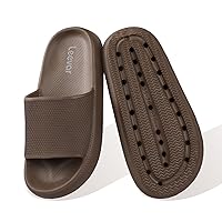 Leevar Cloud Slides for Women and Men - Soft, Comfy, Relax Cloud Slippers, Thick Sole, Non-slip Pillow Slippers, Easy to Clean, Shower, Swimming, Beach, Indoor and Outdoor Pillow Slides