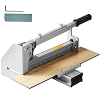 VEVOR Floor Cutter 13 inch, Cuts Vinyl Plank, Laminate, Solid Wood Composite/Multi-layer Fooring, Siding, 12mm(0.47in) Cutting Depth, Vinyl Plank Cutter for LVP, WPC, SPC, LVT, VCT, PVC, and More