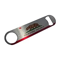 Rogue River Tactical California State Flag Speed Bottle Opener Heavy Duty Gift CA