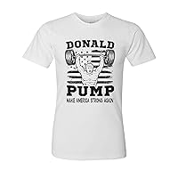 Funny Men's Political Shirts Donald Pump - Royaltee Workout Collection