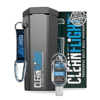 Premium Golf Ball Washer - Portable Cleaner for Golf Bag or Cart - Best Golf Accessories Gifts for Men & Women. (1Pack)
