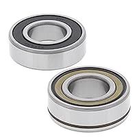 All Balls Racing Wheel Bearing Kit Front Compatible with/Replacement for Abs Harley CVO Road Glide Ultra 15-16, 25-1691