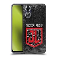 Head Case Designs Officially Licensed Zack Snyder's Justice League Group Logo Snyder Cut Composed Art Soft Gel Case Compatible with Oppo A17