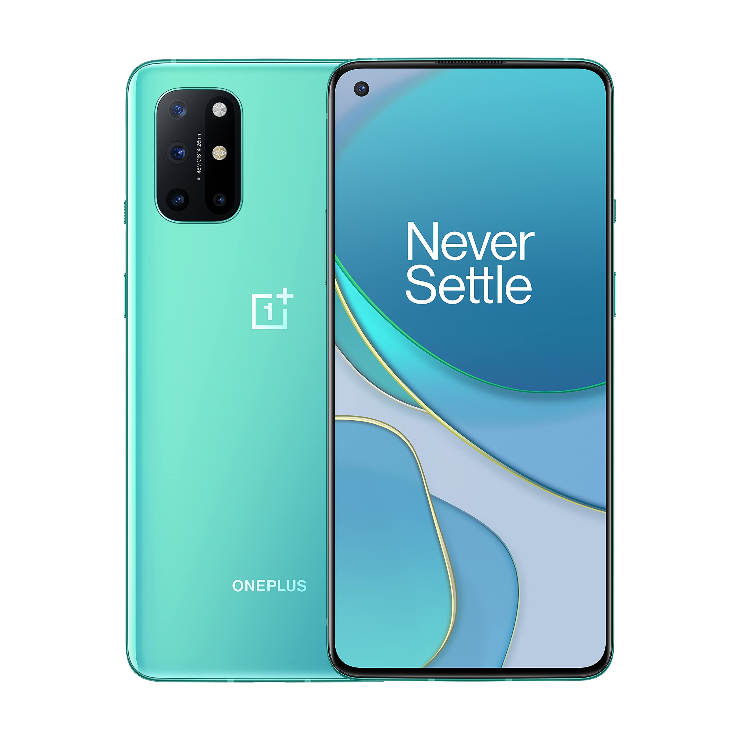 OnePlus 8T | 5G Unlocked Android Smartphone | A Day’s Power in 15 Minutes | Ultra Smooth 120Hz Display | 48MP Quad Camera | 256GB, Aquamarine Green | U.S. Version