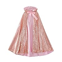 FKKFYY Rainbow Cape Cloak for Girl Princess