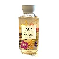 Bath and body Lotion, Perfume Mist, Shower Gel Holiday and Tropical Fragrance Collection (Honey Wildflower Gel, 10 Ounce)