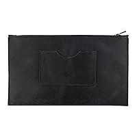 Hide & Drink, Rectangular Zippered Handbag for Women with Card Slot, Female Purse, Full Grain Leather, Handmade