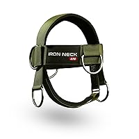 Iron Neck Alpha Harness - Improve Neck Strength, Optimize Neck Workouts - Advanced Adjustable Head and Chin Strap - The Ultimate Neck Trainer for Home and Gym Use - Quality Neck Strength Solution