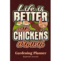 Gardening Planner: 100 Page Journal For Optimizing A Garden