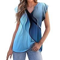 Black Tank Top Woman Womens Tank Tops Summer Tanks for Women 2024 Cool Summer Color Palette Clothing Summer Button Up Shirt Women Halter Tops for Women Wrinkle Free Shirts Blue 3XL