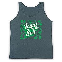 Men's Loyal to The Soil Gardening Slogan Tank Top Vest