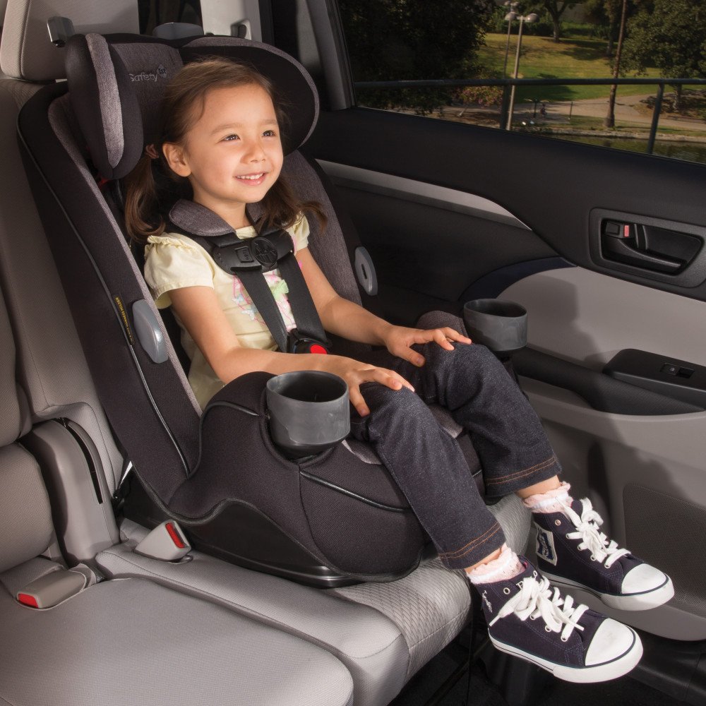 Safety 1st Grow and Go All-in-One Convertible Car Seat, Rear-facing 5-40 pounds, Forward-facing 22-65 pounds, and Belt-positioning booster 40-100 pounds, Vitamint