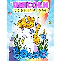 Unicorn Coloring Book: This Coloring Book is adorned with delightful and cute unicorns, Excellent Gift for Girls and Boys Who love to have a unicorn book. For Kids Ages 4-8 (8.5” x 11” | 116 Pages) Unicorn Coloring Book: This Coloring Book is adorned with delightful and cute unicorns, Excellent Gift for Girls and Boys Who love to have a unicorn book. For Kids Ages 4-8 (8.5” x 11” | 116 Pages) Paperback