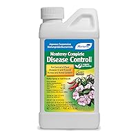 Monterey - Complete Disease Control - Fungicide & Bactericide for Control of Garden & Lawn Diseases, OMRI Listed for Organic Gardening - 1 Pint