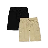 Cookie's Boys' 2-Pack French Terry Cargo Shorts