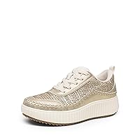 DREAM PAIRS Women Chunky Sneakers Arch Comfortable Casual Platform Fashion Sneaker