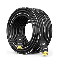 Capshi 4K HDMI Cable 20FT, in-Wall CL3 Rated High Speed HDMI Cable 2.0 Support HDCP 2.2,ARC,Video 4K UHD 2160p,HD 1080p,3D, Compatible with Roku TV/HDTV/PS5/Blu-ray