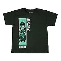 Seven Times Six My Hero Academia Boy's Izuku Deku Midoriya Panel Youth T-Shirt
