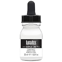 Liquitex Professional Acrylic Ink, 1-oz (30ml) Jar, Titanium White