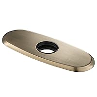 Kraus BDP02BG, Bathroom Fauct Deck Plate, Brushed Gold