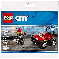 CITY Lego Set 30361 Fire ATV 39 Pieces Polybag