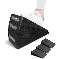 Yes4All Ankle Calf Stretcher 450LBS Rubber, Slant Board Improving Mobility & Flexibility, Anti Slip & Ergonomic Squat Wedges