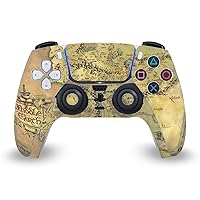 Head Case Designs Officially Licensed LOTR The Fellowship of The Ring Map of The Middle Earth Graphic Art Vinyl Faceplate Gaming Skin Decal Compatible with Sony Playstation 5 PS5 DualSense Controller