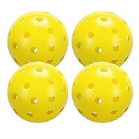 JOOLA Heleus Pickleballs - Competition Outdoor Pickleball Balls - USAPA Approved Balls for Tournaments - Durable Pickleballs for Indoor Play & Outdoor Courts