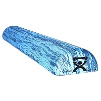 CanDo Blue Marble High Density EVA Foam Roller For Muscle Restoration, Massage Therapy, Sport Recovery, And Physical Therapy. 6