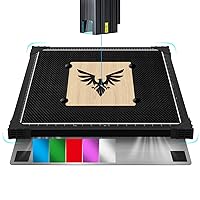 Honeycomb Working Table, 500X500x22mm Honeycomb Laser Bed with Aluminum Plate and Engraving Blanks, Honeycomb Working Panel for xTool D1 and Most Laser Cutter and Engraver, xTool D1 Pro Accessories
