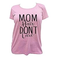 Funny T Shirts Gifts for Mom Mom Hair Dont Care Royaltee Family Love Collection