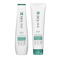 Biolage Scalp Sync Clarifying Shampoo & Universal Conditioner Set | Removes Residue, Buildup & Excess Oil | Paraben & Silicone Free | For Oily Hair & Scalp | Vegan