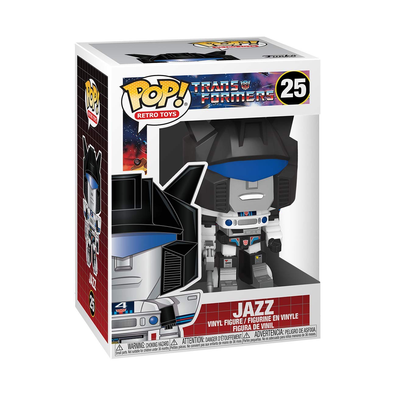 Funko Pop! Retro Toys: Transformers - Jazz, Multicolour