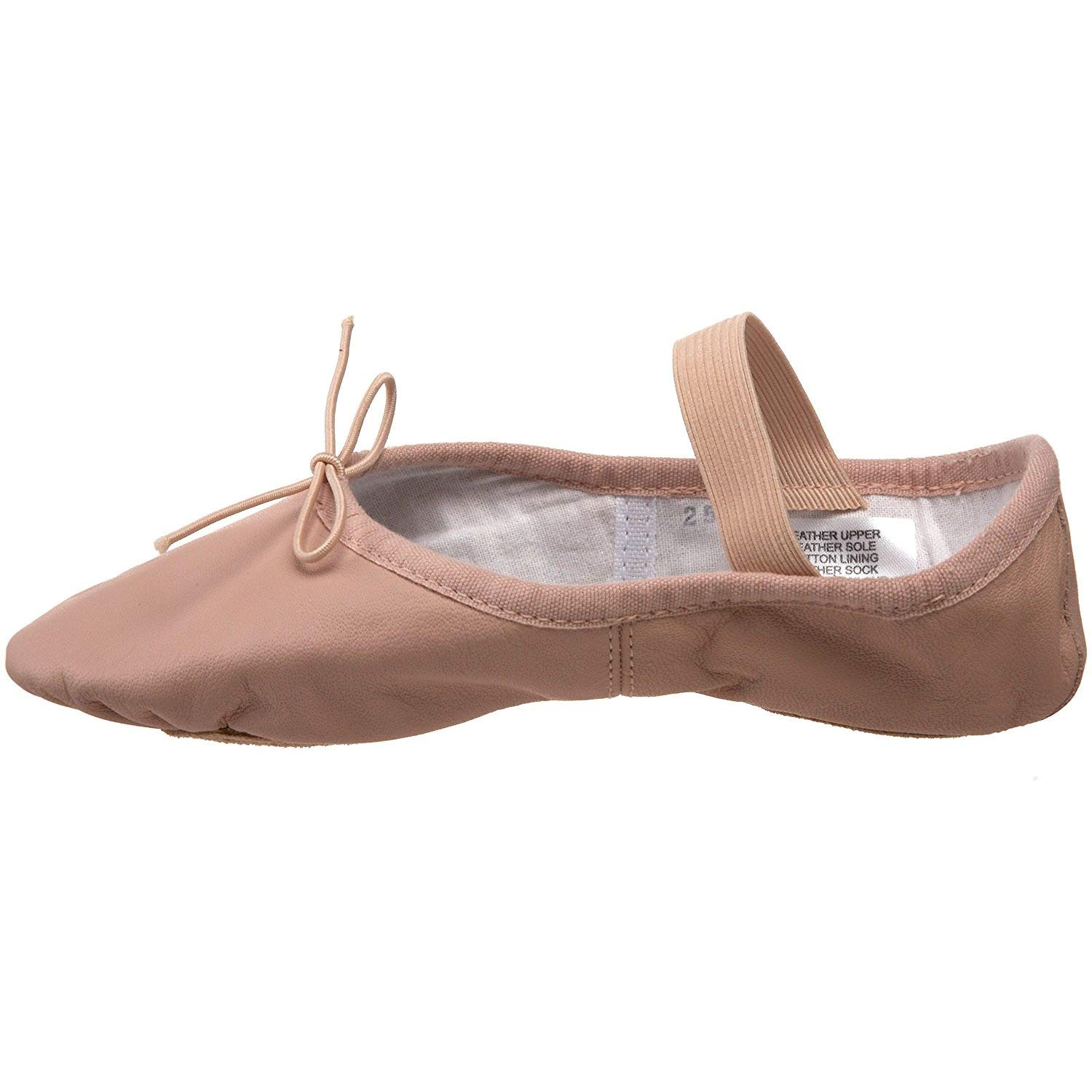 Bloch girls Bloch Dance Girl's Dansoft Ii Leather Split Sole Ballet Shoe/Slipper