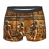 Native American Print Men's Boxer Briefs Trunks Underwear Soft Comfortable Bamboo Viscose Underwear Trunks