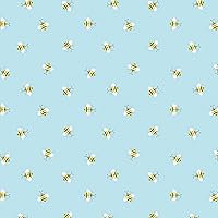 Jillson Roberts 6 Roll-Count Premium Gift Wrap Available in 16 Designs, Honey Bees