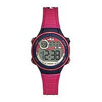 Kids Digital Watch - 11 Year Old Girl Gifts - Pink Girls Watches Ages - Gifts for Preteen Girls - Kids Sports Watch - Girls Digital Watch - Kids Silicone Watch - Kids Fila Watch - Pink Watch