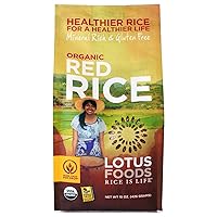 Lotus Foods, Organic Red Rice, 15 Ounce (Pack of 6)