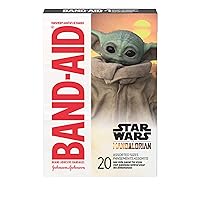 Band-Aid Brand Adhesive Bandages, Star Wars The Mandalorian, 20 ct