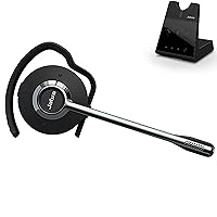 Jabra Engage 65 Wireless Headset, Convertible – Telephone Headset with Industry-Leading Wireless Performance, Advanced Noise-Cancelling Microphone, Call Center Headset with All Day Battery Life