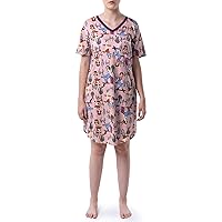 Wrangler Women's Short Sleeve V-Neck Sleepshirt